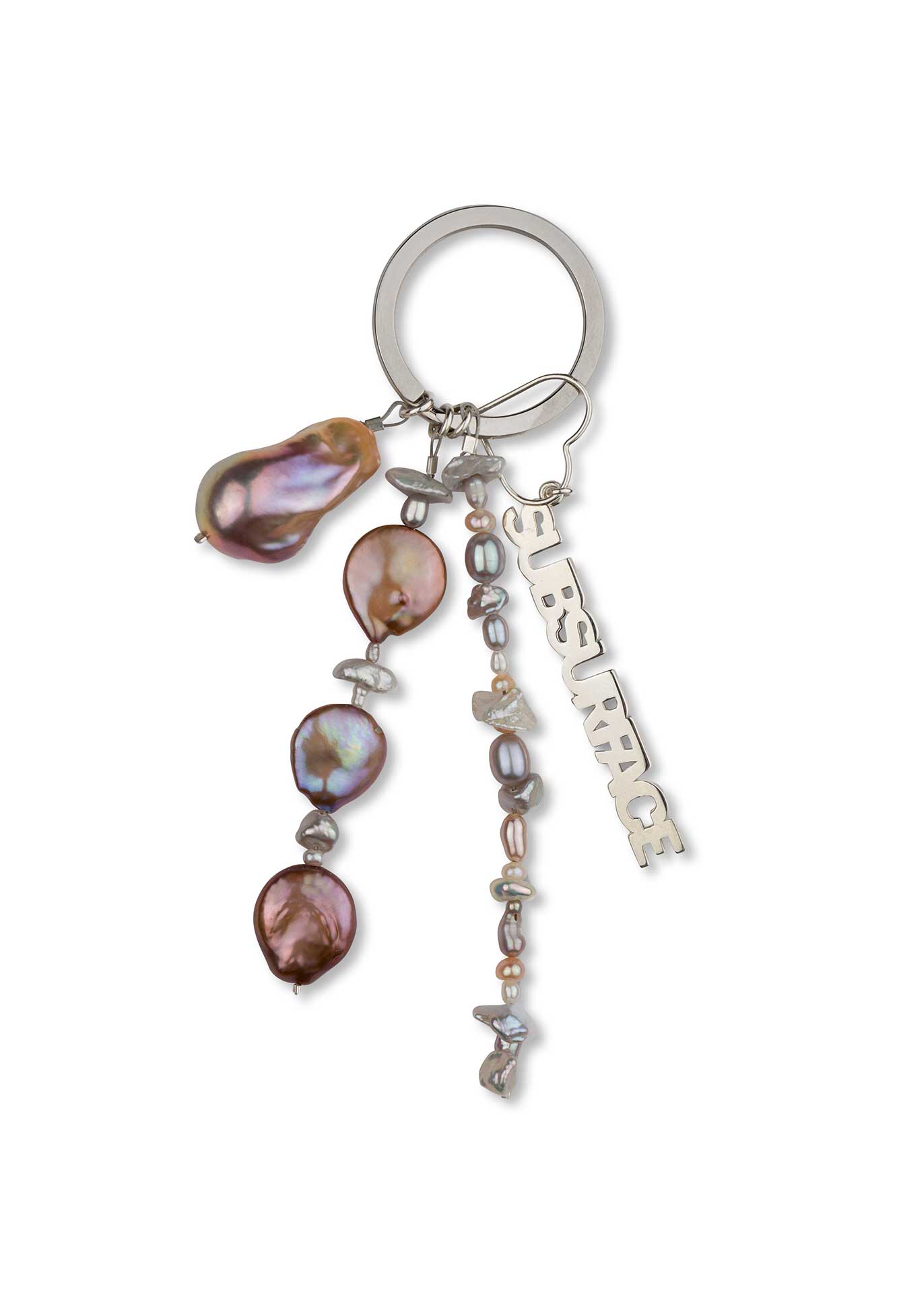 Mother of Pearl Key Ring