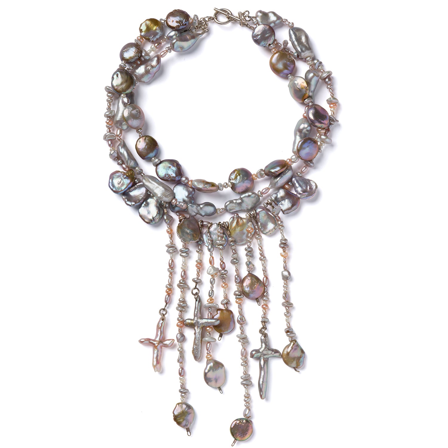 Mother of Pearl Drip Choker