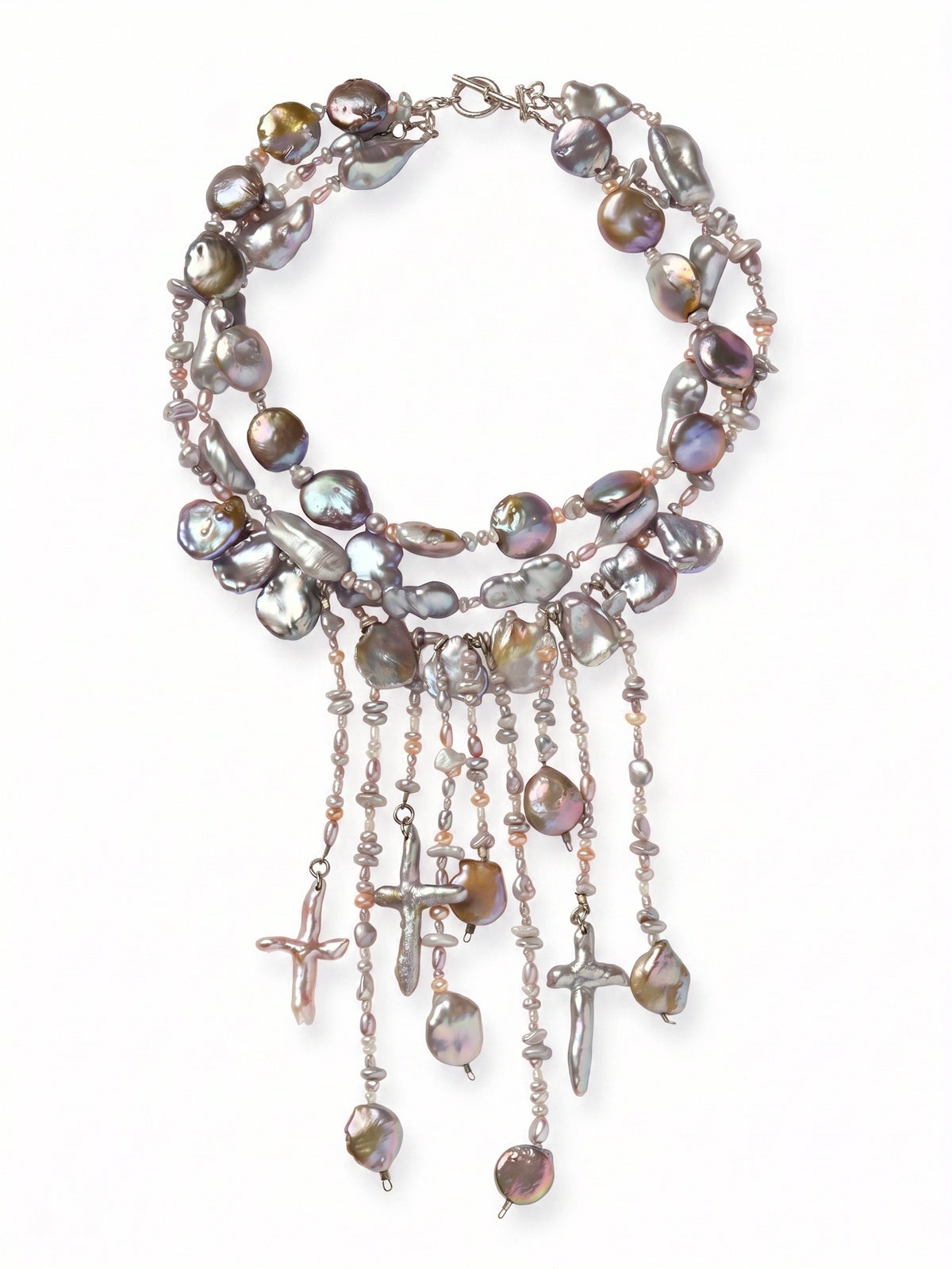 Mother of Pearl Drip Choker