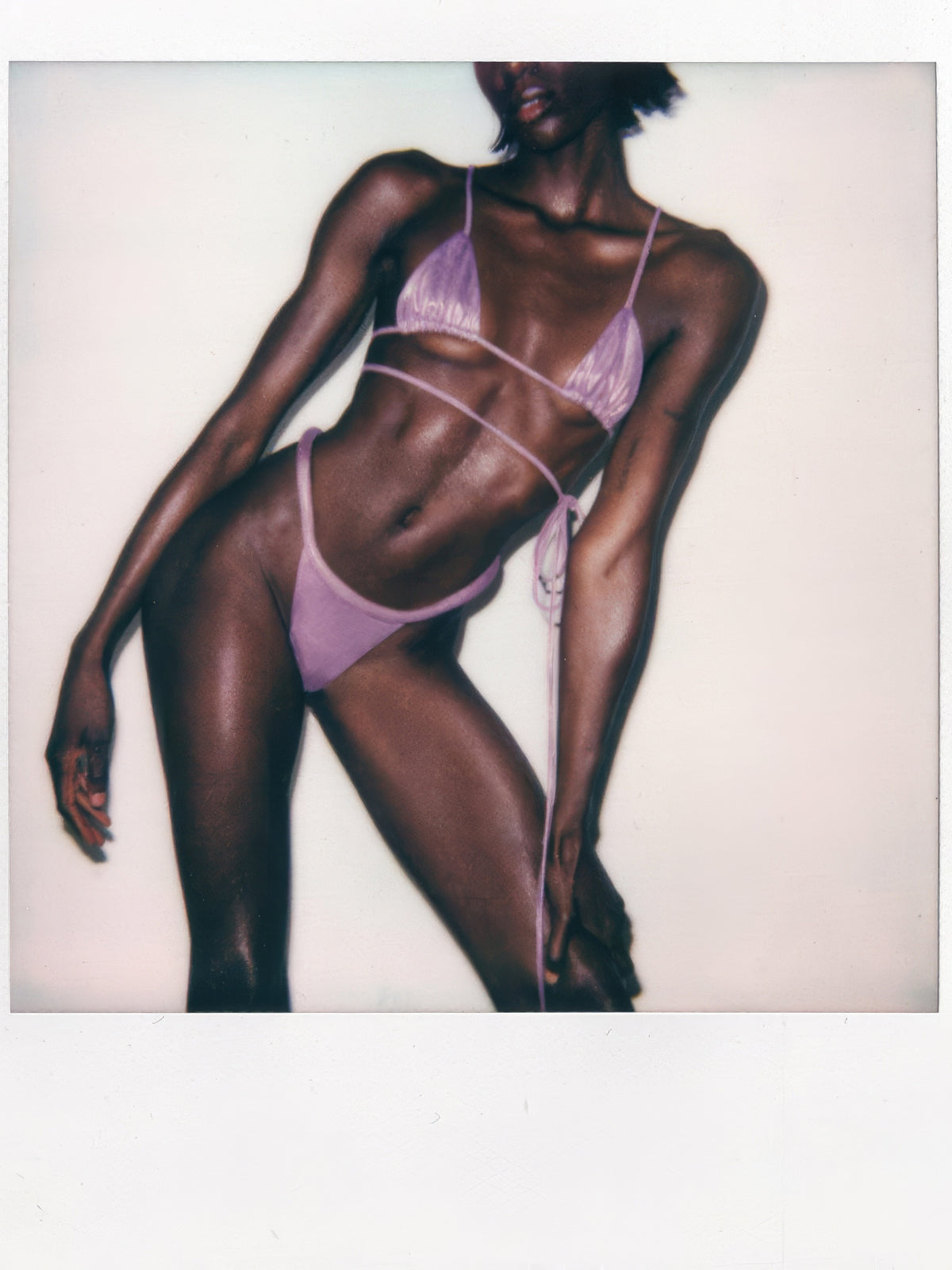 Swim Tube Bottom — Rose